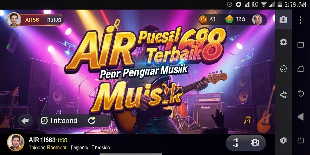 Tampilan gameplay AIR168 yang menarik dan interaktif.