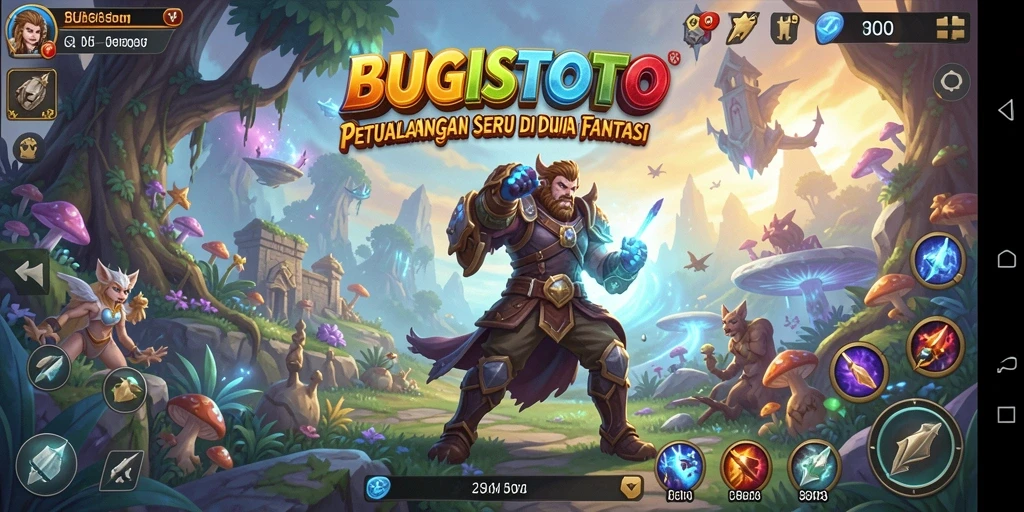 Gameplay seru di dunia petualangan BUGISTOTO.