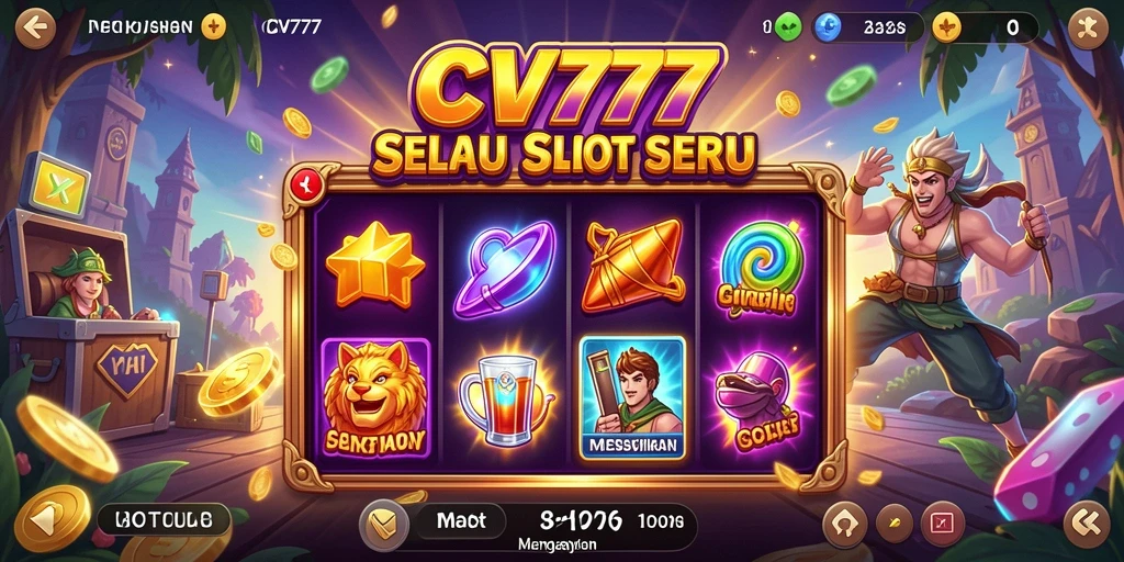 Tampilan menarik dari gameplay Slot CV777 yang mengasyikkan.