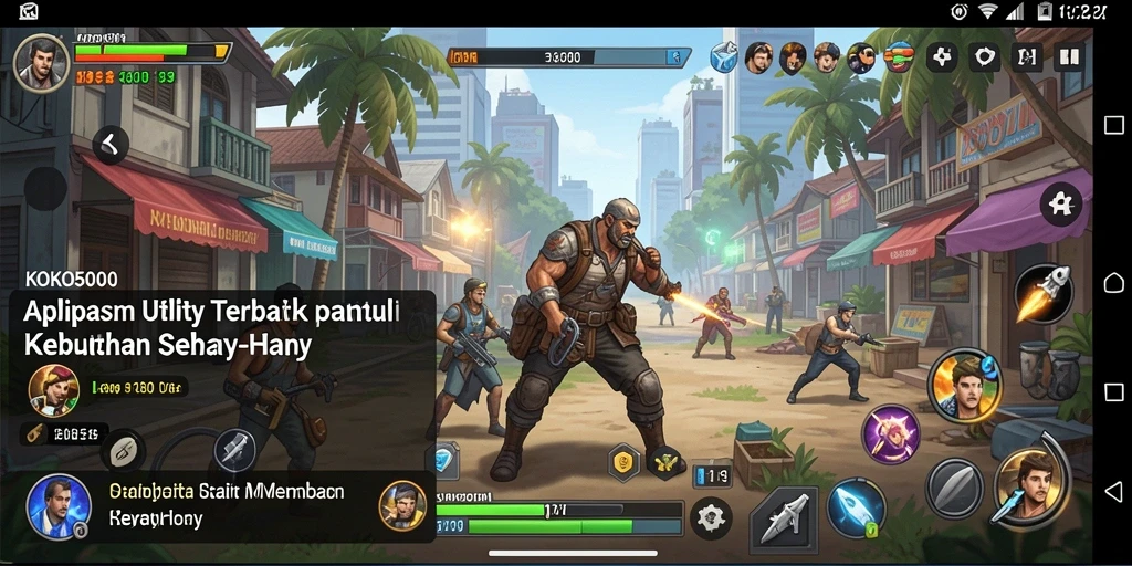 Tampilan antarmuka KOKO5000 yang mudah digunakan dan efisien.