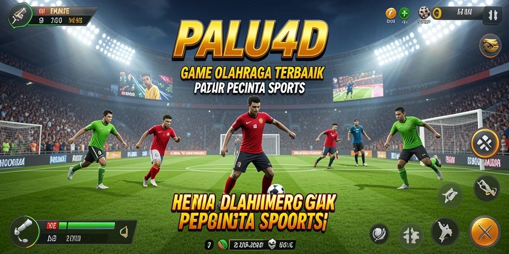 Tangkapan layar gameplay PALU4D menampilkan aksi olahraga yang dinamis.
