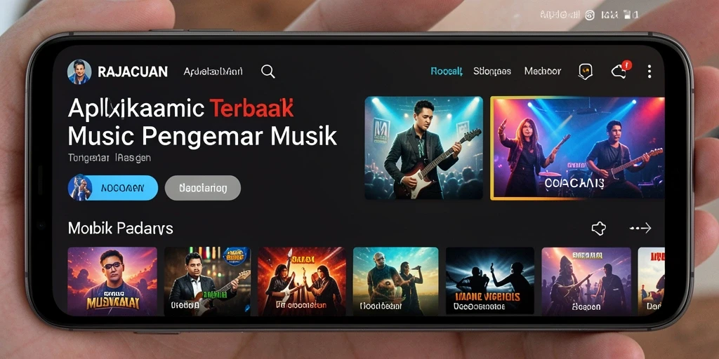 Screenshot gameplay RAJACUAN menampilkan momen seru saat bermain musik.