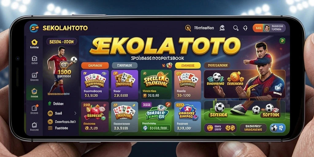 Tampilan gameplay menarik dengan fitur taruhan olahraga.