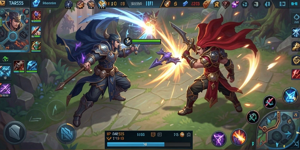 Gameplay seru dan strategi tim yang mendalam di TAR555.