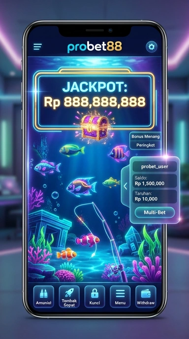 Screenshot fitur unggulan di probet88.